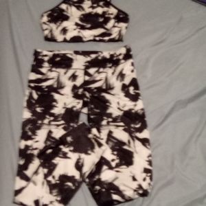 athletic Leggings and bra